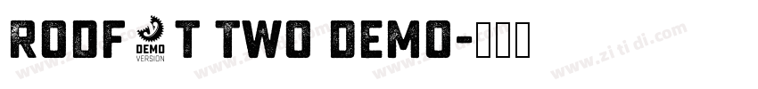 Rodfat Two Demo字体转换